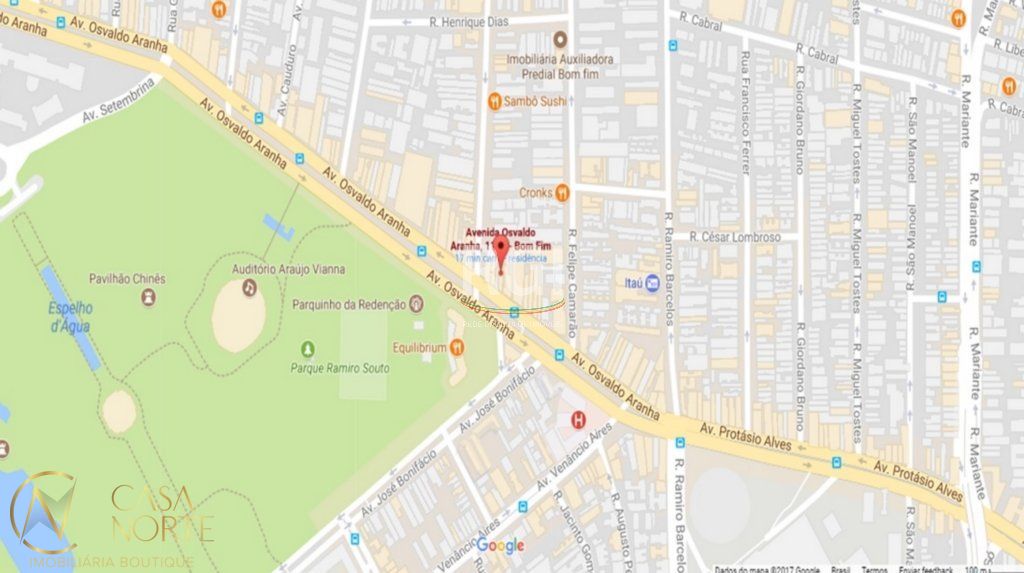 Sala Comercial à venda com 1 quarto, 39m², Avenida Osvaldo Aranha no bairro Bom Fim em Porto Alegre