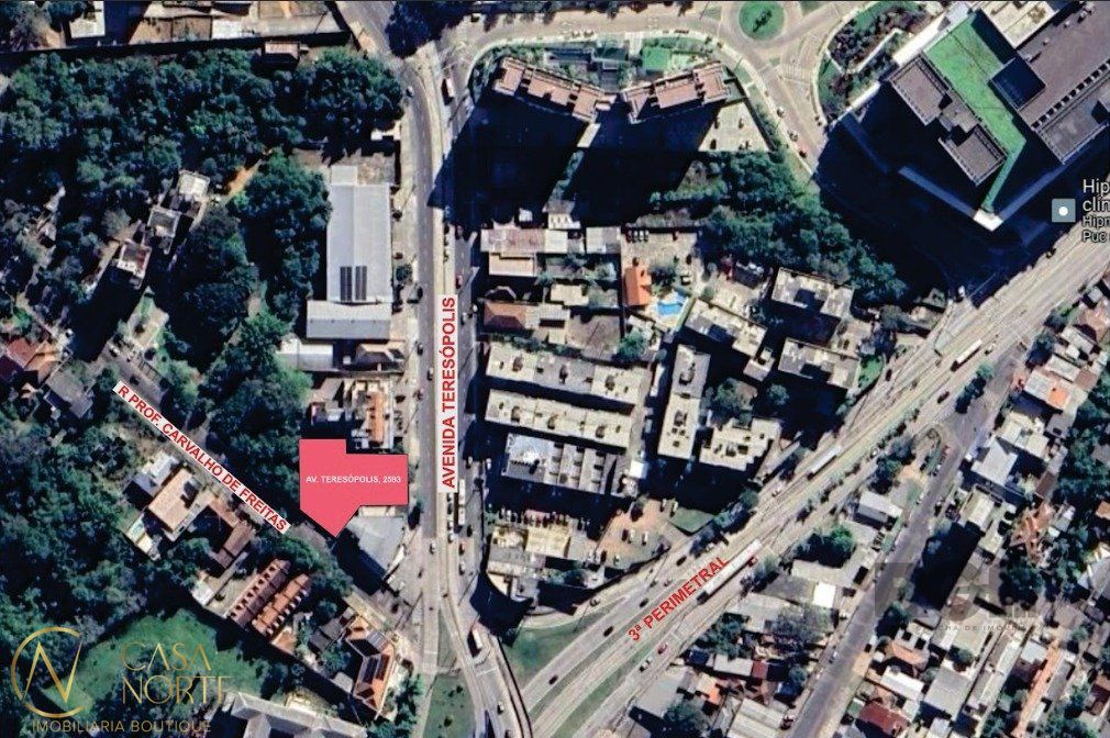 Terreno à venda  com 1220m², Avenida Teresópolis no bairro Teresópolis em Porto Alegre