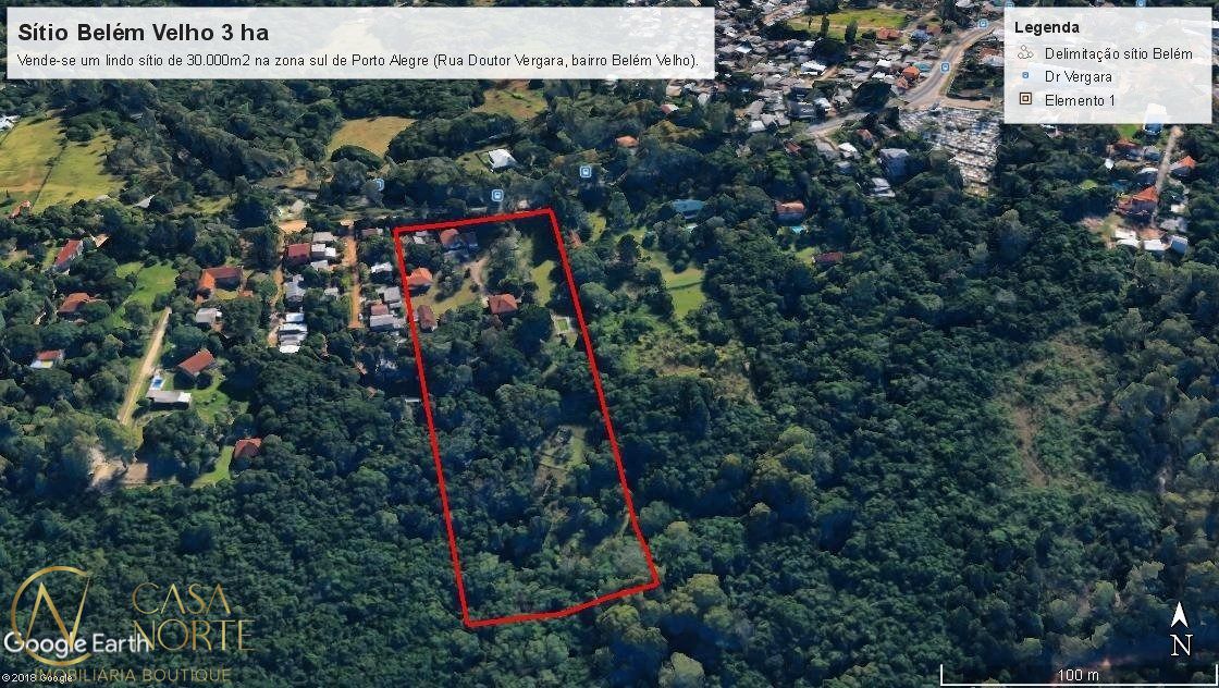 Sítio à venda com 8 quartos, 30000m², 2 suítes, Rua Doutor Vergara no bairro Belém Velho em Porto Alegre