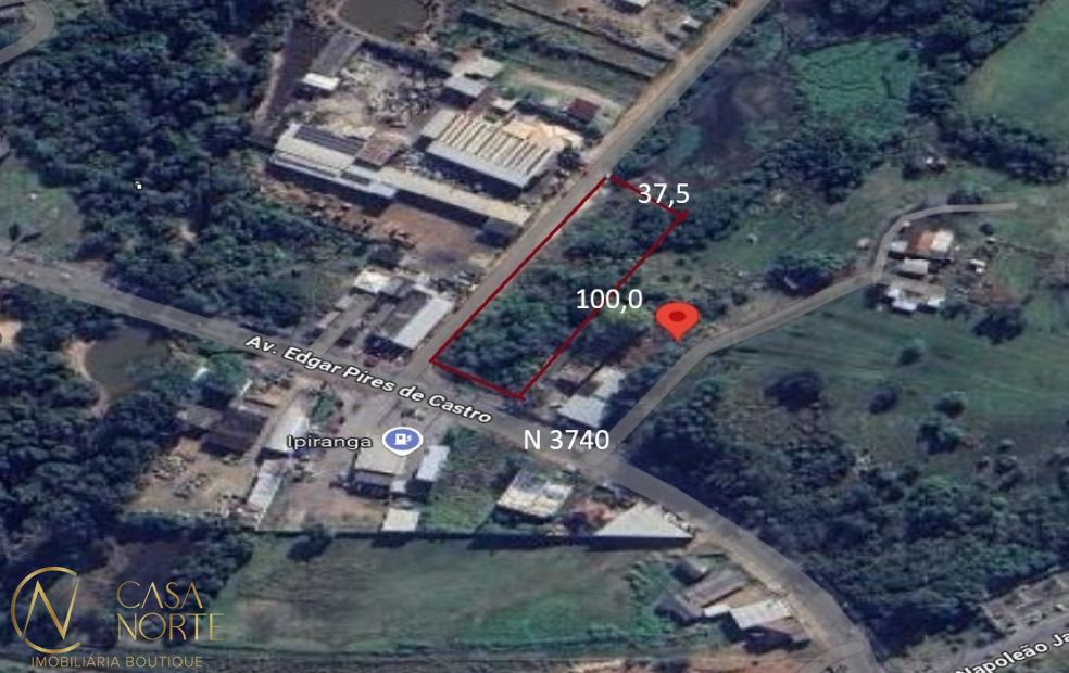 Terreno à venda  com 3750m², Avenida Edgar Pires de Castro no bairro Hípica em Porto Alegre