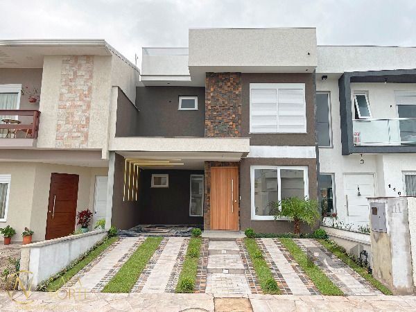 Casa de Condomínio à venda com 3 quartos, 153m², 1 suíte, 2 vagas, Rua Monsenhor Augusto Dalvit no bairro Aberta dos Morros em Porto Alegre