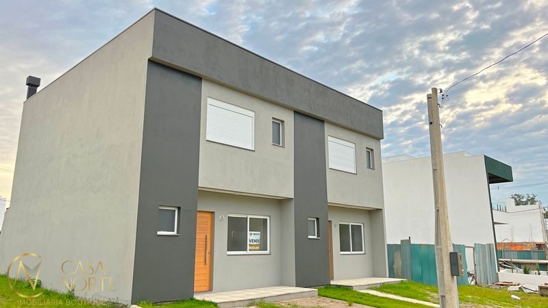 Casa de Condomínio à venda , 99m², 2 suítes, 2 vagas, Estrada Jorge Pereira Nunes no bairro Campo Novo em Porto Alegre
