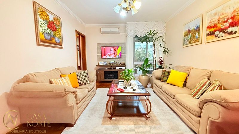 Apartamento à venda com 3 quartos, 120m², 2 vagas, Rua Dona Amélia no bairro Menino Deus em Porto Alegre