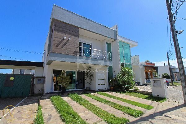 Casa de Condomínio à venda com 3 quartos, 160m², 1 suíte, 3 vagas, Rua Eroni Soares Machado no bairro Aberta dos Morros em Porto Alegre