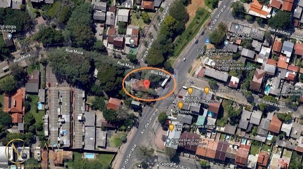 Terreno à venda , 165m², Avenida da Serraria no bairro Guarujá em Porto Alegre