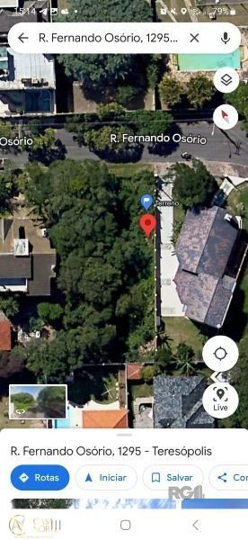 Terreno à venda , 315m², Rua Fernando Osorio no bairro Teresópolis em Porto Alegre