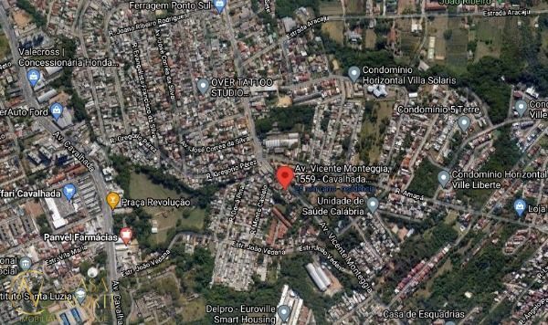 Terreno à venda  com 300m², Avenida Vicente Monteggia no bairro Cavalhada em Porto Alegre