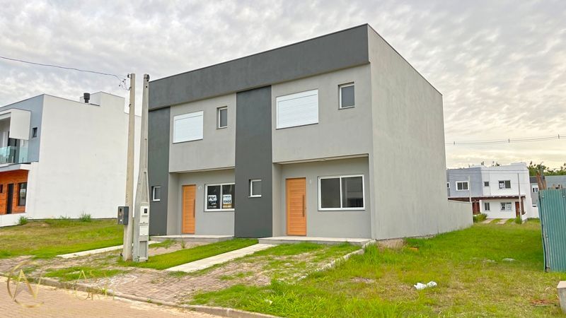 Casa de Condomínio à venda , 99m², 2 suítes, 2 vagas, Estrada Jorge Pereira Nunes no bairro Campo Novo em Porto Alegre