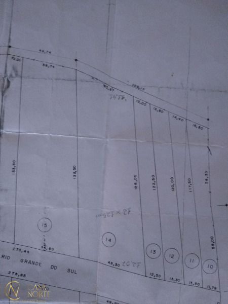Terreno à venda  com 3522m², Rua Atilio Supertti no bairro Vila Nova em Porto Alegre