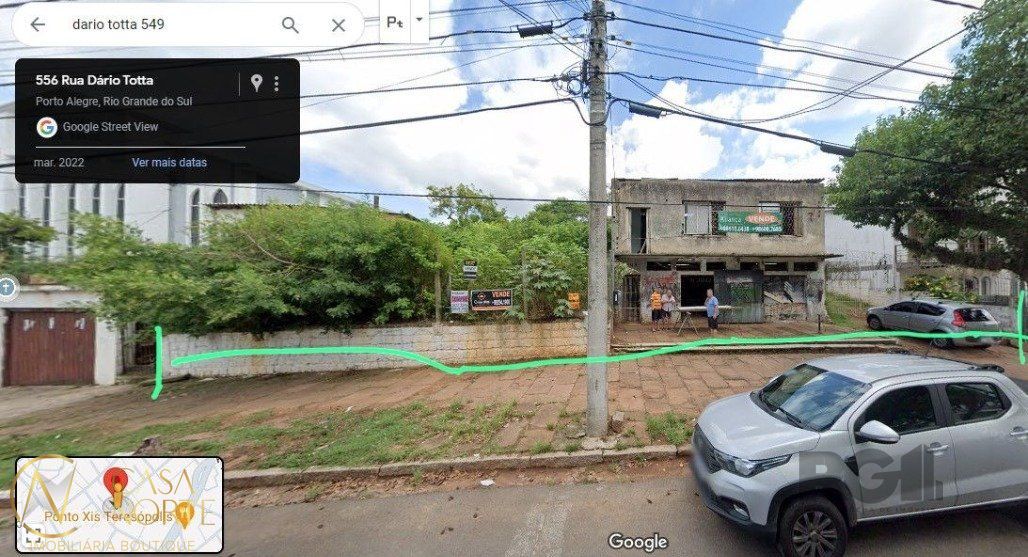 Terreno à venda , 1742m², Rua Dário Totta no bairro Teresópolis em Porto Alegre