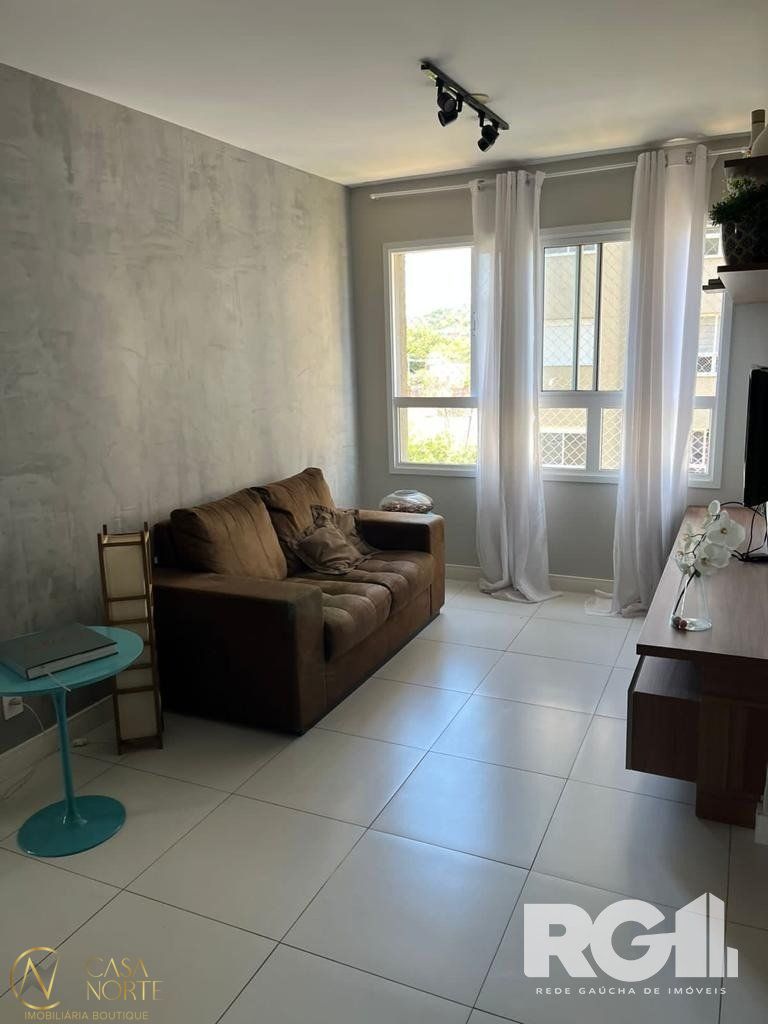 Apartamento à venda com 2 quartos, 55m², 1 vaga, Rua Attílio Bilibio no bairro Jardim Carvalho em Porto Alegre
