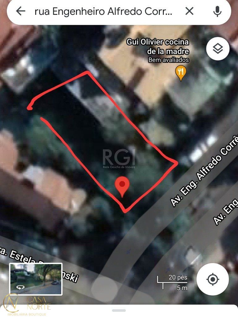 Terreno à venda  com 300m², Avenida Engenheiro Alfredo Correa Daudt no bairro Boa Vista em Porto Alegre