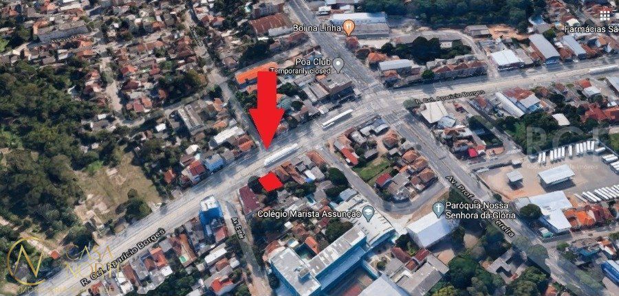 Terreno à venda  com 370m², Rua Coronel Aparício Borges no bairro Glória em Porto Alegre