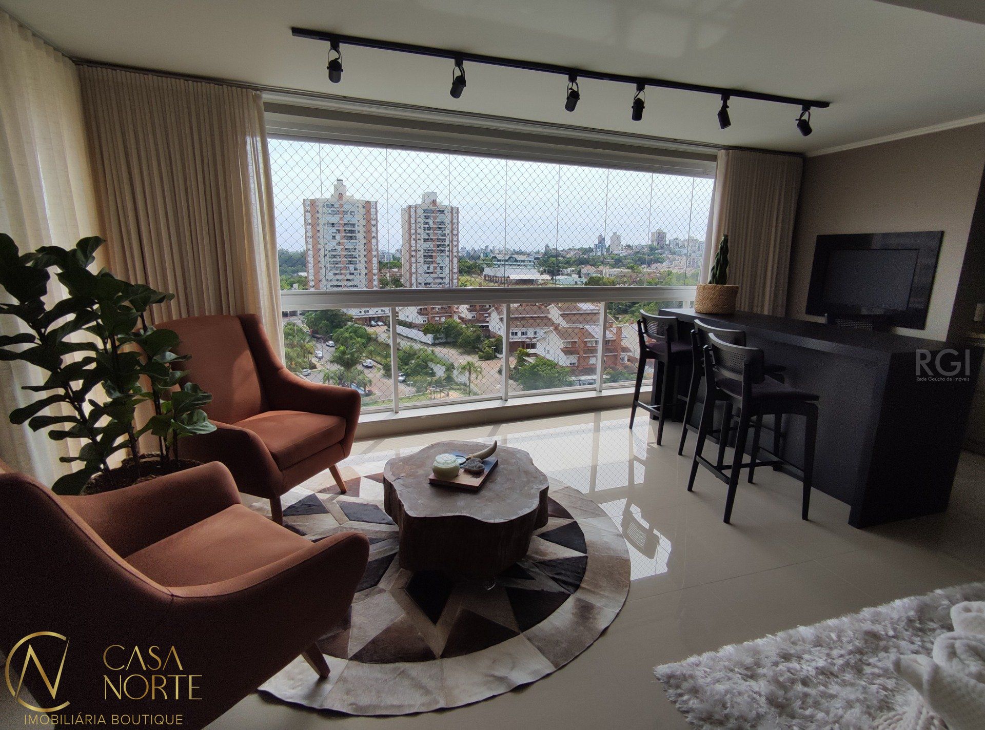 Apartamento à venda com 3 quartos, 162m², 3 suítes, 2 vagas, Rua Nicola Mathias Falci no bairro Jardim do Salso em Porto Alegre