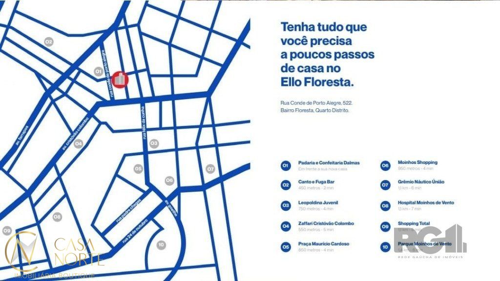 Duplex à venda com 1 quarto, 62m², 1 suíte, 1 vaga, Rua Conde de Porto Alegre no bairro Floresta em Porto Alegre