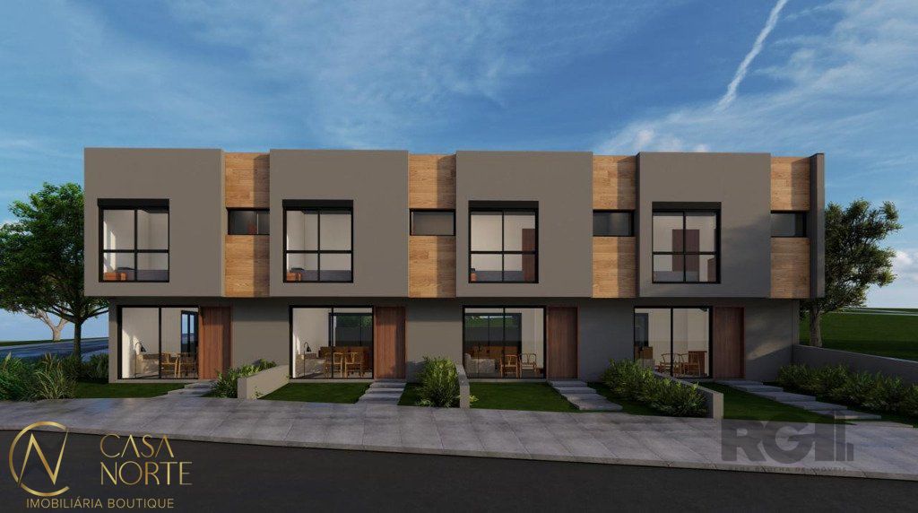 Sobrado à venda com 2 quartos, 76m², 2 suítes, 1 vaga, Rua Ana Abruzzi no bairro Mário Quintana em Porto Alegre