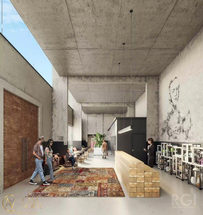 Loft à venda com 1 quarto, 17m², 1 vaga, Rua Almirante Tamandaré no bairro Floresta em Porto Alegre