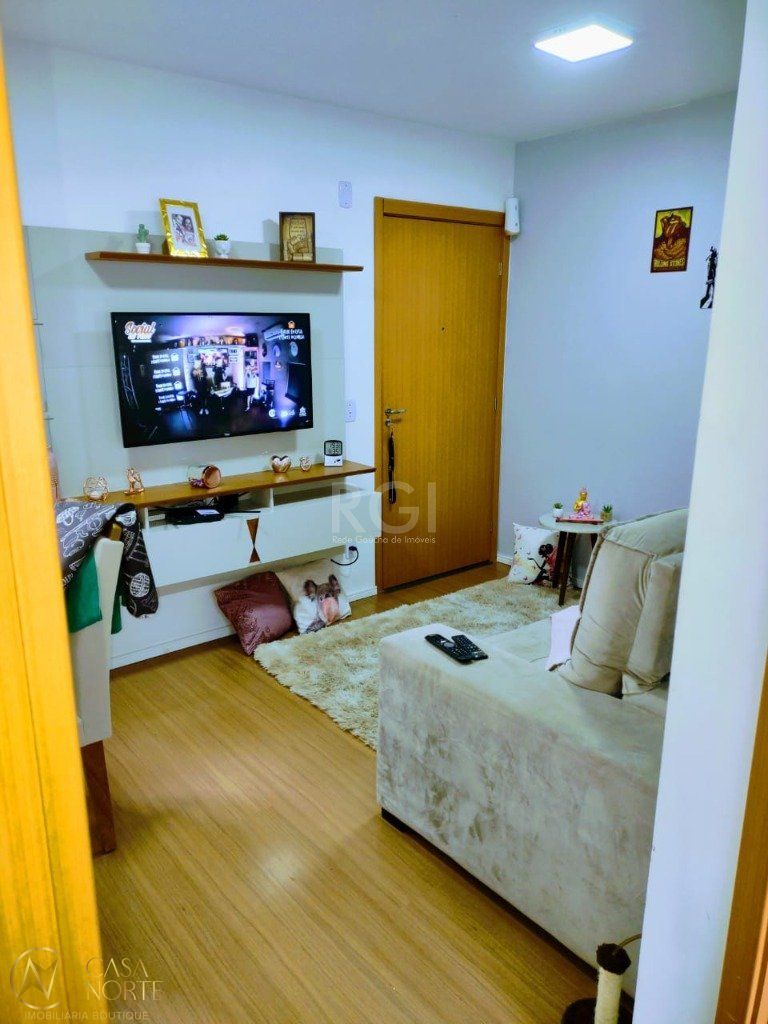 Apartamento à venda com 2 quartos, 48m², 1 vaga, Rua Atilio Supertti no bairro Vila Nova em Porto Alegre