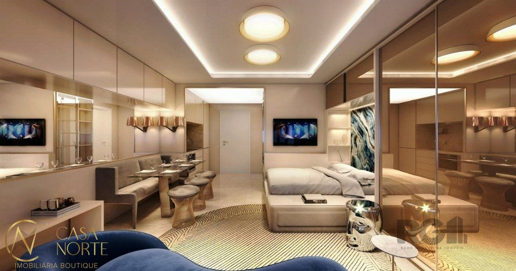 Loft à venda com 1 quarto, 18m², 1 suíte, 1 vaga, Rua Tenente-Coronel Fabricio Pilar no bairro Mont Serrat em Porto Alegre