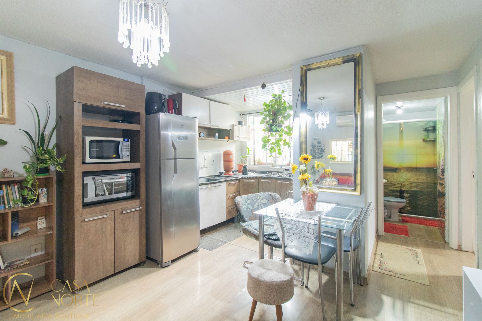 Apartamento à venda com 2 quartos, 43m², 1 vaga, Estrada Cristiano Kraemer no bairro Vila Nova em Porto Alegre