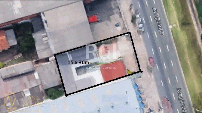 Terreno à venda , 450m², Avenida Ipiranga no bairro Partenon em Porto Alegre