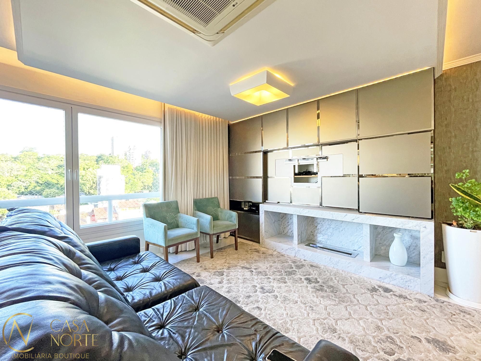 Apartamento à venda com 3 quartos, 127m², 3 suítes, 2 vagas, Rua Dona Augusta no bairro Menino Deus em Porto Alegre