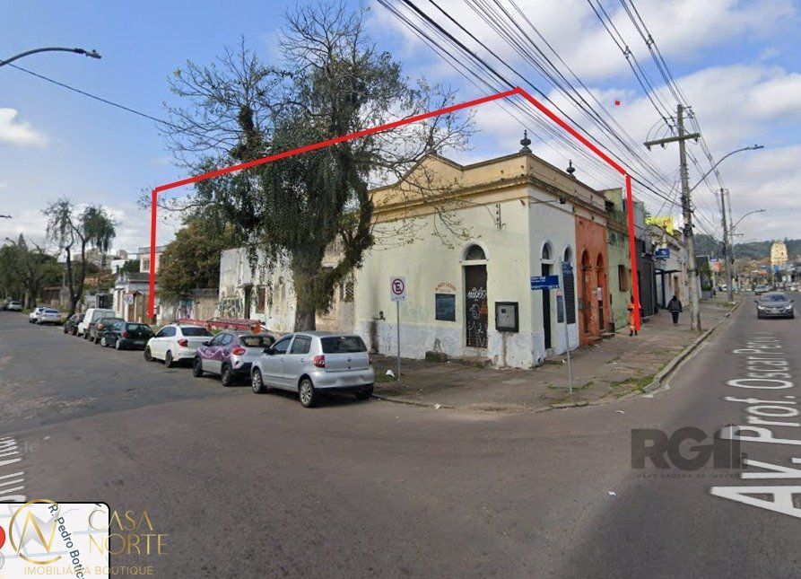 Terreno à venda  com 519m², Avenida Professor Oscar Pereira no bairro Glória em Porto Alegre