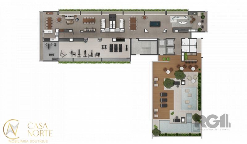 Apartamento à venda com 1 quarto, 39m², 1 vaga, Avenida Protásio Alves no bairro Rio Branco em Porto Alegre