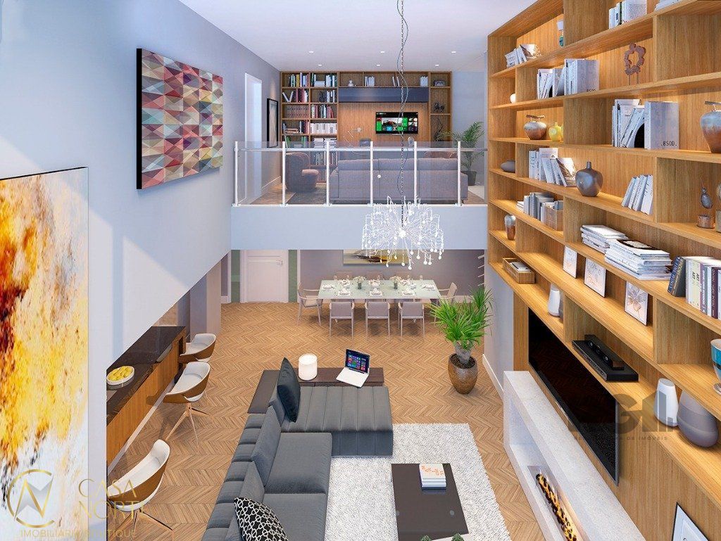 Duplex à venda com 3 quartos, 173m², 3 suítes, 3 vagas, Alameda Alceu Wamosy no bairro Três Figueiras em Porto Alegre