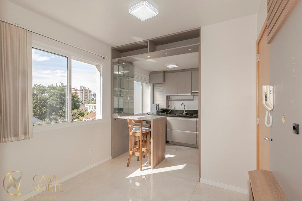 Apartamento à venda com 1 quarto, 31m², 1 vaga, Itororó no bairro Menino Deus em Porto Alegre