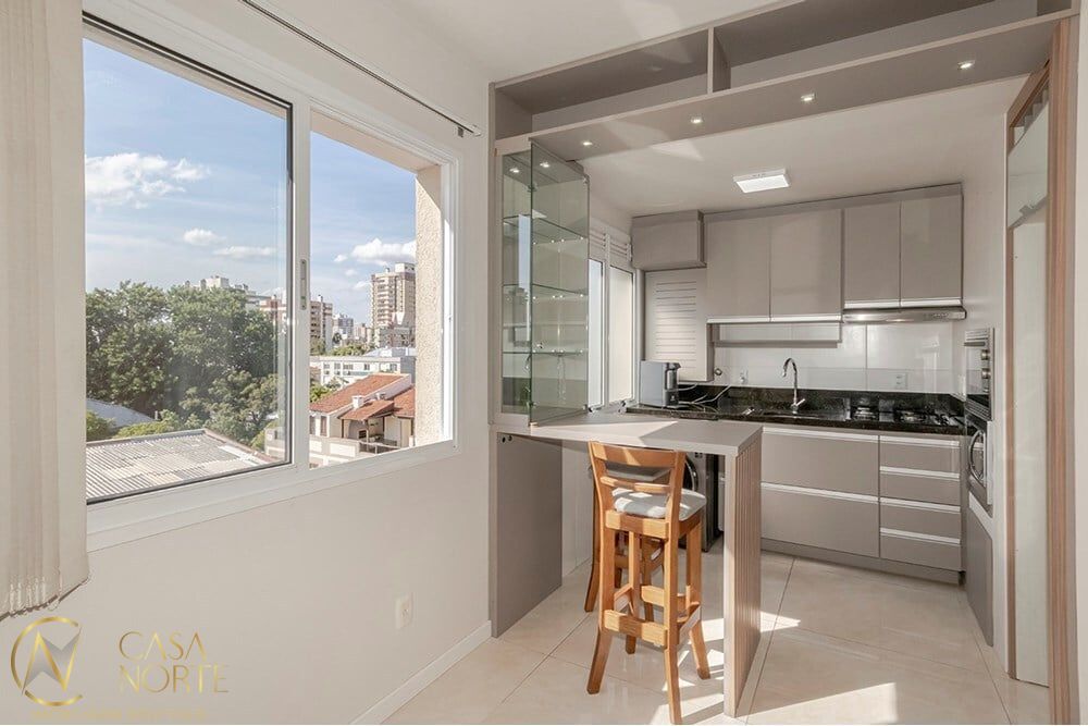 Apartamento à venda com 1 quarto, 31m², 1 vaga, Itororó no bairro Menino Deus em Porto Alegre
