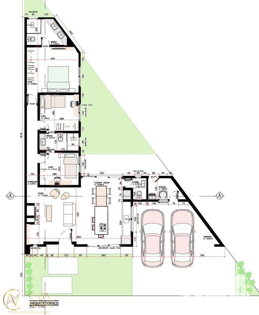 Casa de Condomínio à venda com 3 quartos, 137m², 3 suítes, 2 vagas, Rua Elisabeth Dri no bairro Mário Quintana em Porto Alegre