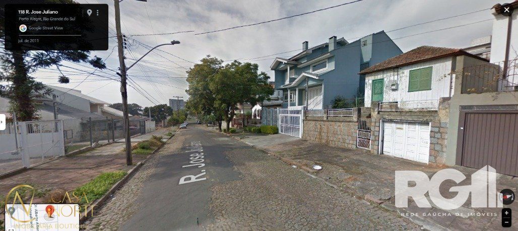 Terreno à venda  com 300m², Rua José Juliano no bairro São Sebastião em Porto Alegre