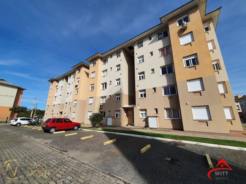 Apartamento à venda com 2 quartos, 52m², 1 vaga, Rua Napoleão Jacques da Rosa no bairro Restinga em Porto Alegre