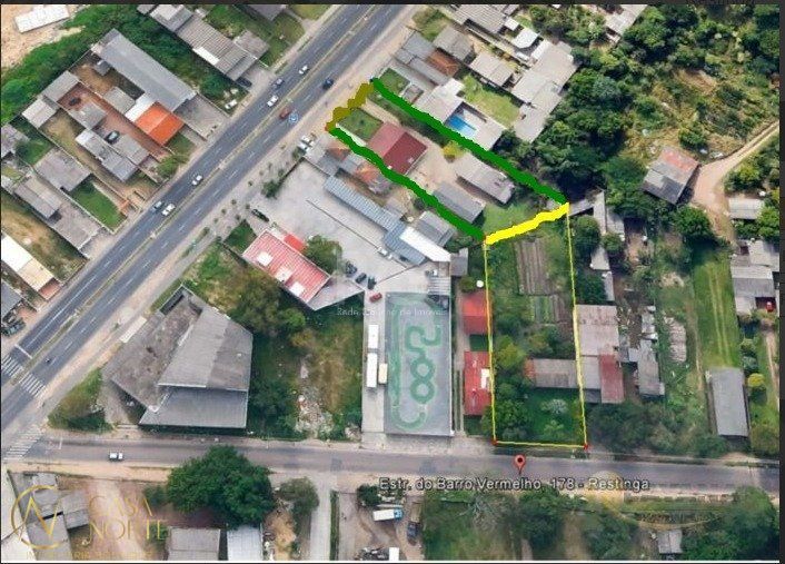 Casa à venda com 1 quarto, 45m², 10 vagas, Estrada Barro Vermelho no bairro Restinga em Porto Alegre