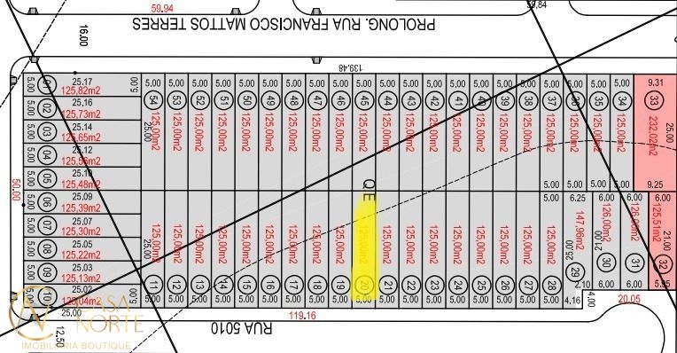 Terreno à venda  com 125m², Marco Tulio Kalil Ferreyro no bairro Aberta dos Morros em Porto Alegre