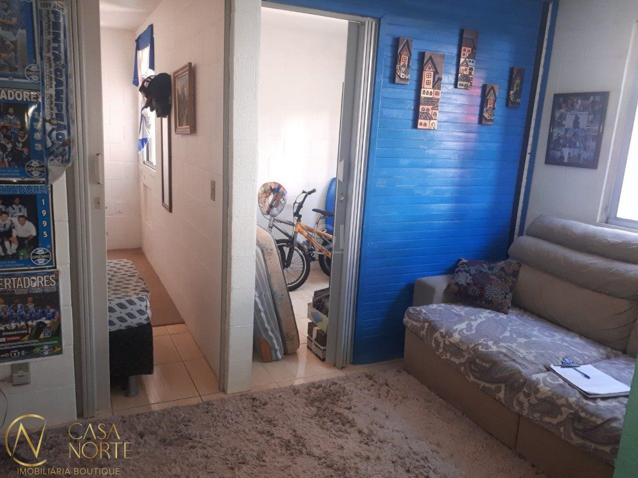 Apartamento à venda com 1 quarto, 36m², 1 vaga, Rua Atílio Supertti no bairro Vila Nova em Porto Alegre