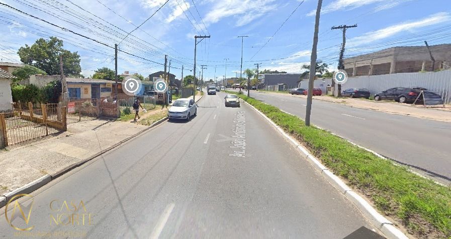 Terreno à venda  com 590m², Avenida João Antônio Silveira no bairro Restinga em Porto Alegre