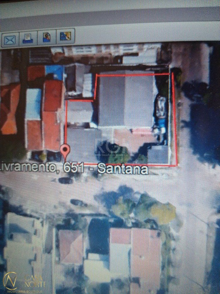 Terreno à venda  com 830m², Rua Livramento no bairro Santana em Porto Alegre