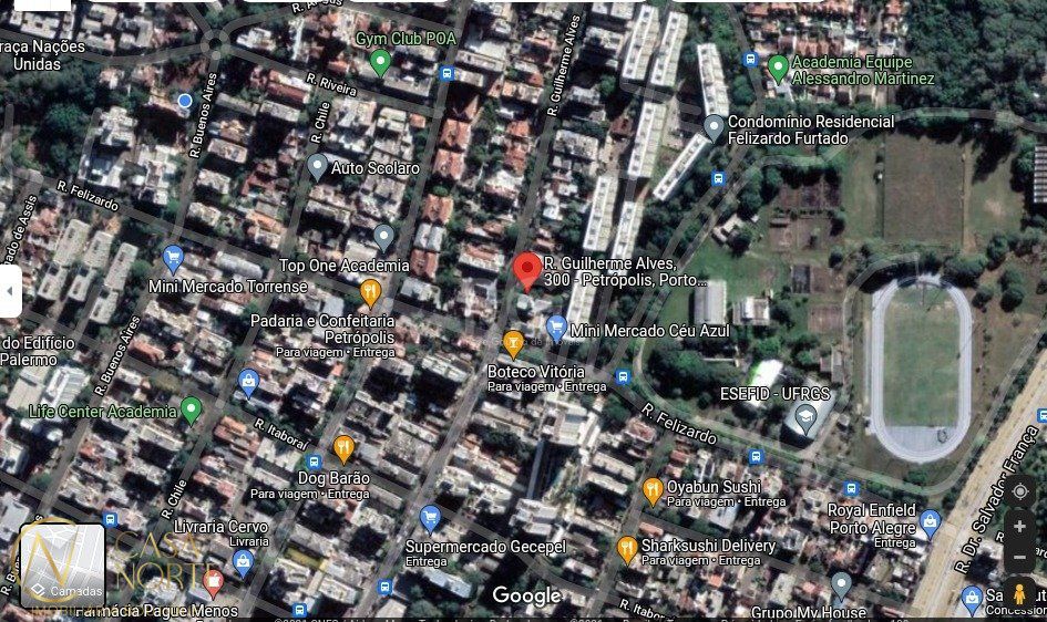 Terreno à venda  com 440m², Rua Guilherme Alves no bairro Partenon em Porto Alegre