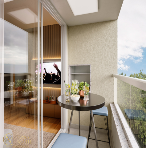 Apartamento Garden à venda com 1 quarto, 52m², 1 suíte, 1 vaga, Sílvio Silveira Soares no bairro Camaquã em Porto Alegre