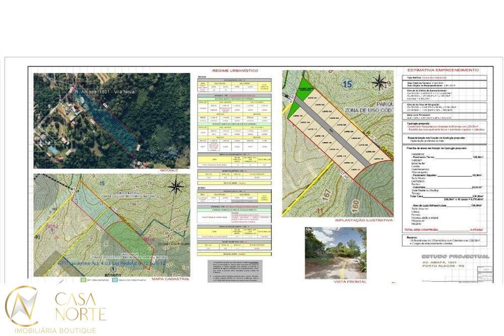 Terreno à venda , 11000m², Amapá no bairro Vila Nova em Porto Alegre