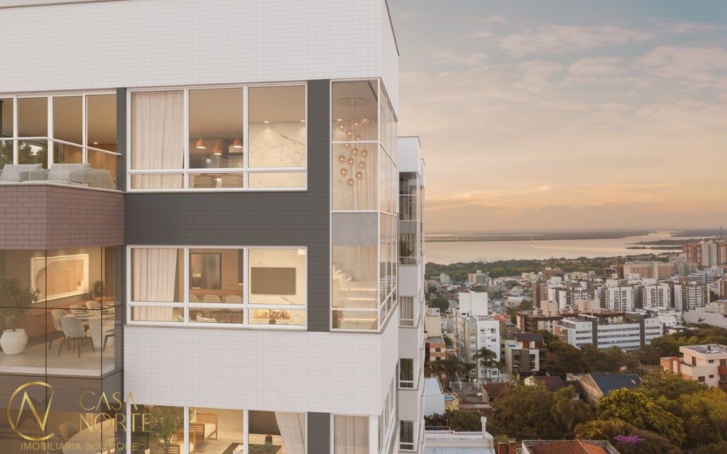 Apartamento à venda com 3 quartos, 102m², 1 suíte, 2 vagas, Corrêa Lima no bairro Menino Deus em Porto Alegre