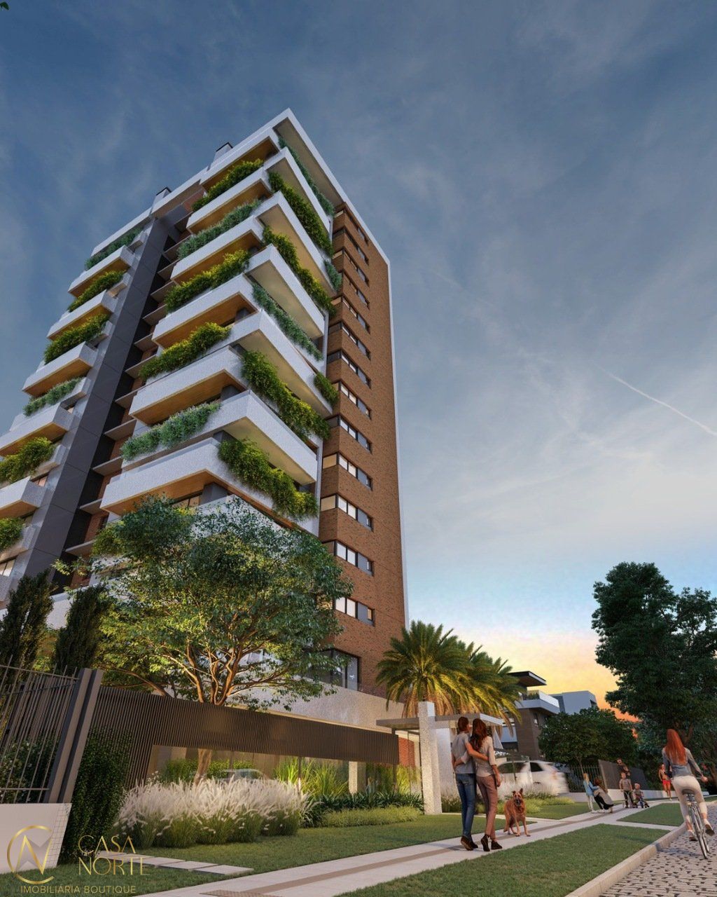 Apartamento Garden à venda com 3 quartos, 172m², 3 suítes, 2 vagas, Felipe Neri no bairro Auxiliadora em Porto Alegre