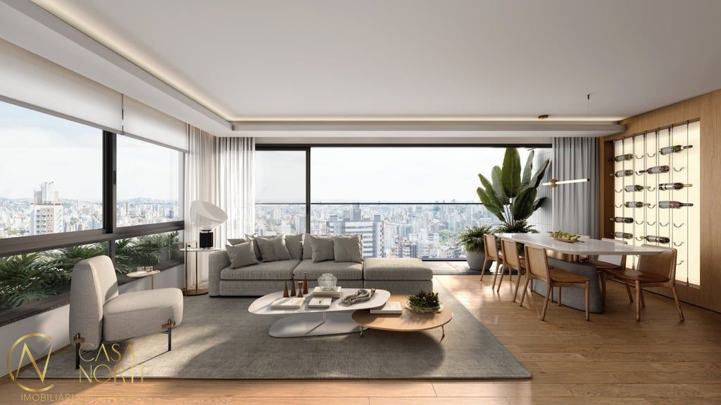 Apartamento Garden à venda com 2 quartos, 214m², 1 suíte, 2 vagas, Dário Pederneiras no bairro Petrópolis em Porto Alegre