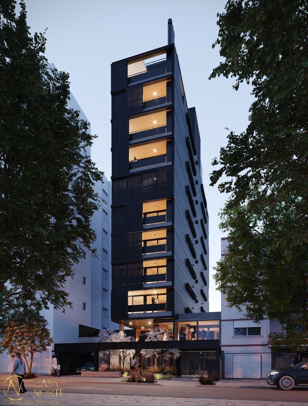 Cobertura à venda com 3 quartos, 174m², 3 suítes, 2 vagas, São Vicente no bairro Rio Branco em Porto Alegre