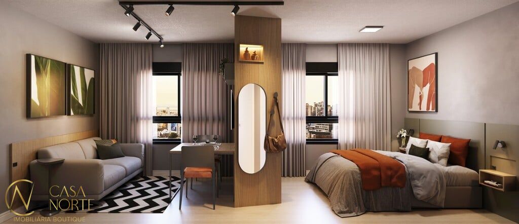 Apartamento à venda com 1 quarto, 44m², 1 suíte, Garibaldi no bairro Bom Fim em Porto Alegre