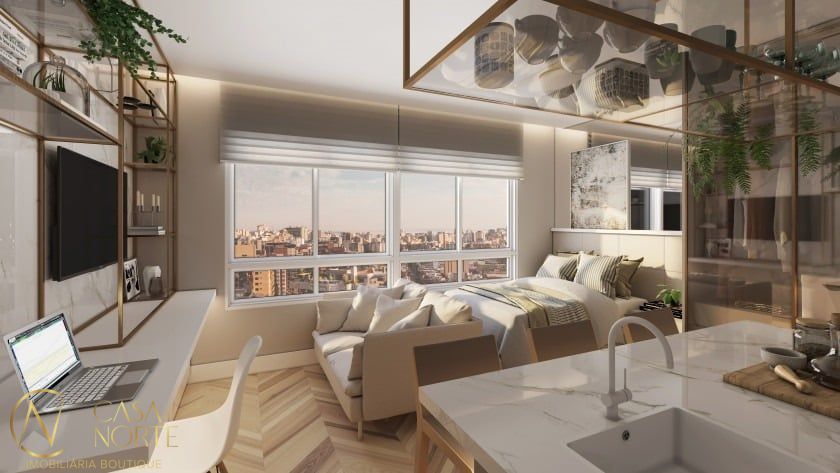 Apartamento à venda com 2 quartos, 69m², 2 suítes, 1 vaga, Carmen no bairro Floresta em Porto Alegre