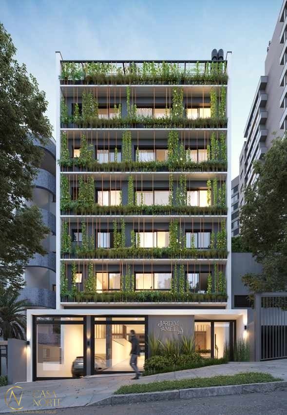 Apartamento Garden à venda com 2 quartos, 99m², 2 suítes, 2 vagas, Amélia Teles no bairro Petrópolis em Porto Alegre
