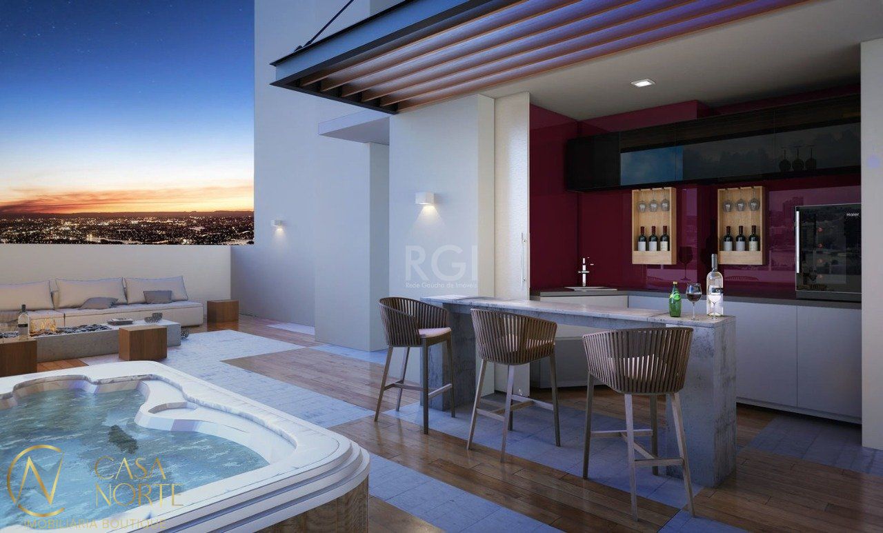 Apartamento à venda com 1 quarto, 53m², 1 suíte, Alameda Emilio de Menezes no bairro Três Figueiras em Porto Alegre